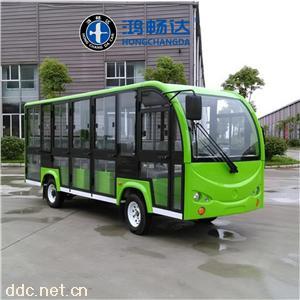  鸿畅达全封闭14座大型景区电动观光车